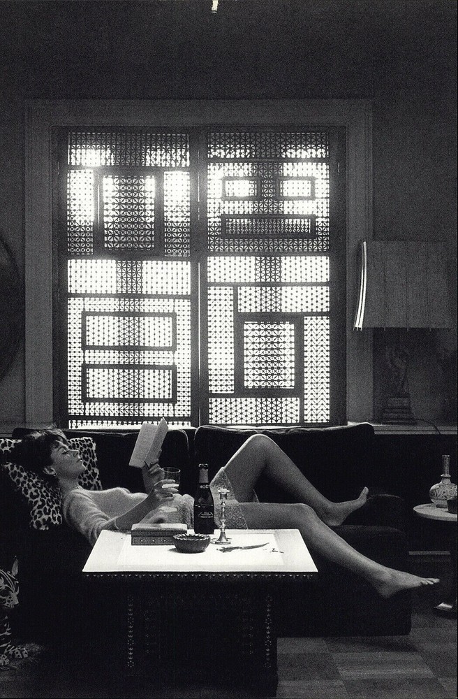 1966 Wingate Paine Window Female Semi Nude Body Art Photo Photogravure 16 X 20