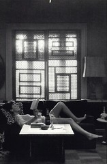 1966 Wingate Paine Window Female Semi Nude Body Art Photo Photogravure 16 X 20