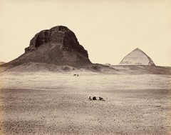Pyramids of Dahshoor from the East (1857) 11×14 Photograph Print 11″x14″