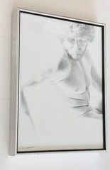 Super Rare 1980’s Male Nude Model Triptych Listed SF Artist DENNIS KOHN