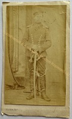 orig. CDV Photo Photograph Picture Old Mr Man Fashion Circa 1871 Paris War Soldier