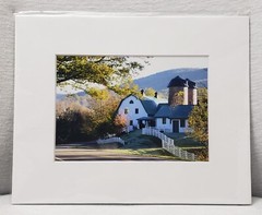 Old Dairy Barn Hot Springs VA Picture Photo by Cristie & Co Matted 8×10 NEW NIP