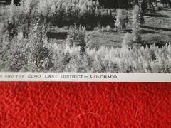 Vintage 1930’s/40’s Colorado Silver Gelatin Photo Mt. Evans Echo Lake