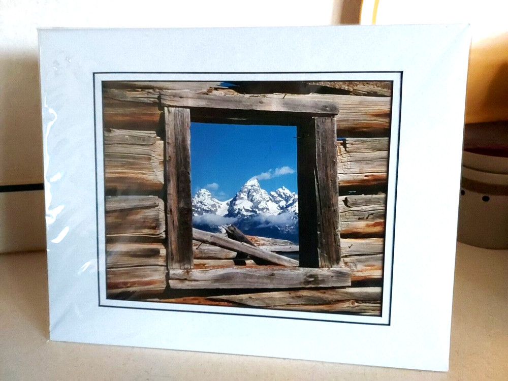 «Window to Splendor» Wyoming signed by Harry Bowden Nature Photographer #130/500