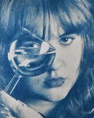 Cyanotype – Original Handmade Fine Art Photo – Abstract Portrait – Adam’s Lilith