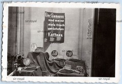 Coffee Shop Window Shop Business – Professional Work – Photo 9x6cm