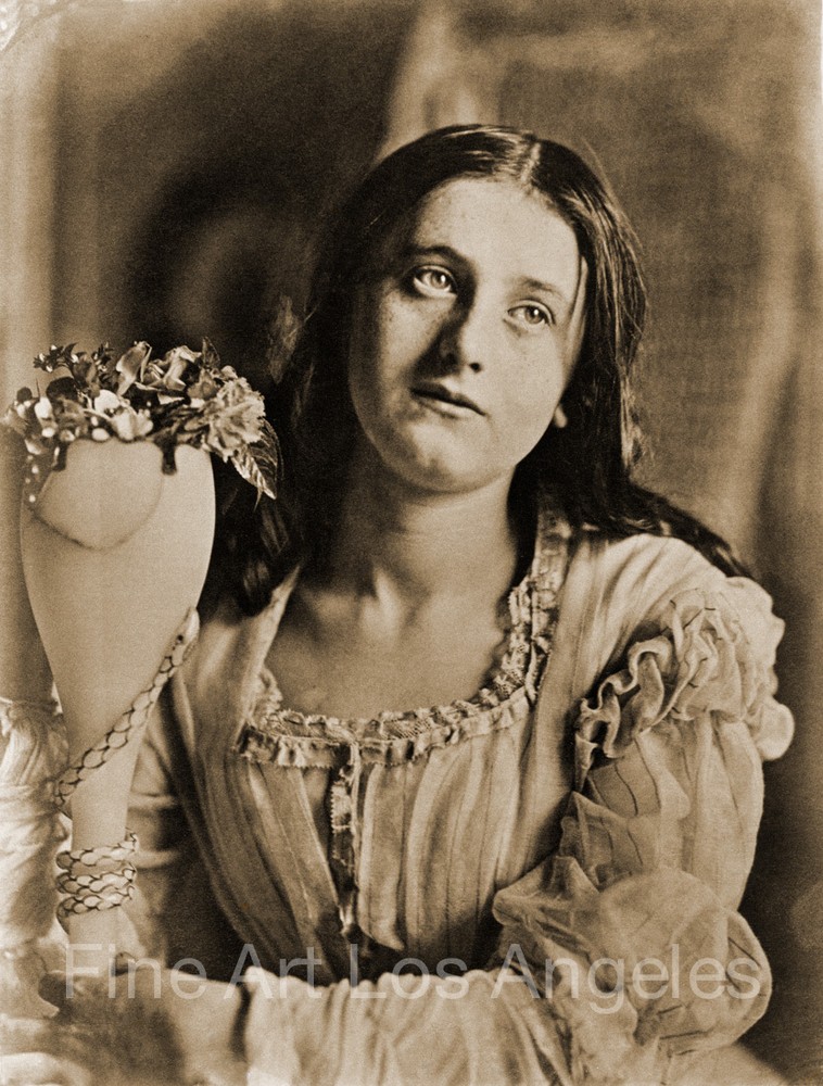 Oscar Rejlander Photo «Portrait of a Young Woman» 1850s