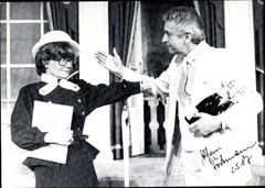 Photo actor Alfons Höckmann, film scene, autograph – 10909233
