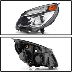 – for 2016-2017 Chevy Equinox Chrome Housing OE Style Projector Headlights Headl