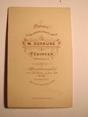 Tübingen-SS 1877-Max Franz as student-portrait/CDV