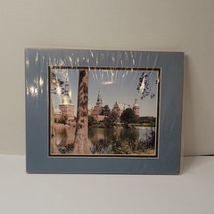 Lot of 2 Eileen Rita Ludwig Hand Signed Matted Art Photo Prints Denmark Bridge