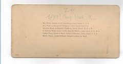 S5021/ Stereo Photo Diver Miss Ward Divers Scuba Diving USA 1889 Photo
