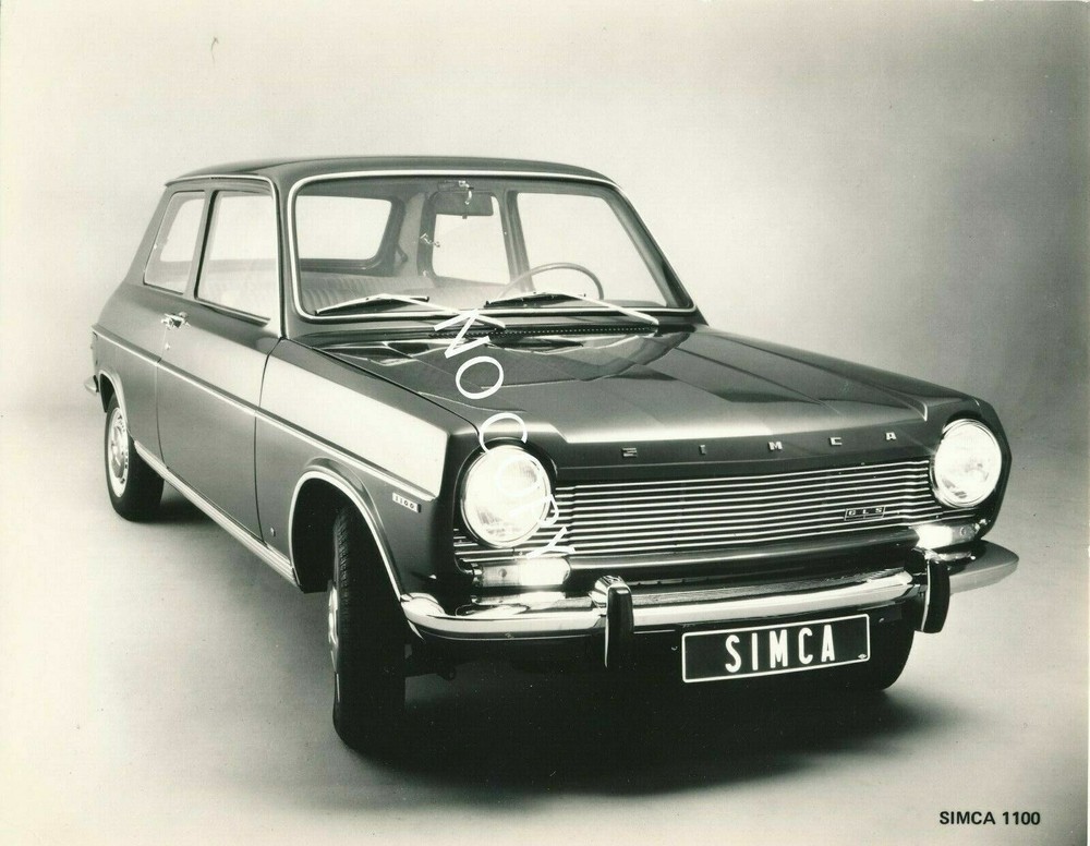 Manufacturer Archive XL Photo 70/80J Automotive Car Vehicle – SIMCA 1100 C1.70