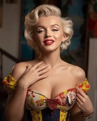 12pcs marilyn monroe 8*10 photo print iconic hollywood actress poster wallart