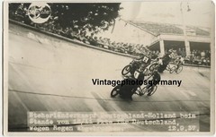 Z690 Photo 1937 Bicycle Race Bicycle Stand Motorcycle Bike Race Holland Germany