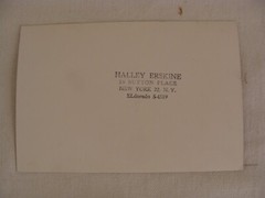 2 Antique Signed Halley Erskine Bird Photographs 4 1/2″ by 6 3/8″