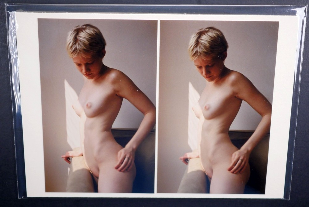 Boris Starosta 3D Stereoview – Morgan 534 – nude model signed 2003