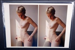 Boris Starosta 3D Stereoview – Morgan 534 – nude model signed 2003