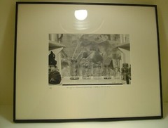ART PHOTOGRAPHY Kitchen Series #2 black & white by L. Santucci Frames 16x20in