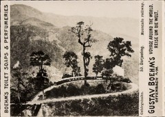 Photo Darjeeling India, Mountain Railway, Advertising Boehm’s Toilet Soap – 11088240