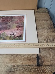 «Co-Op Creek» by Rick Preston 1988 #3, matted and signed,NO FRAME.