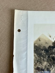 Thomas Moran “Flight Into Egypt” 1925 Authentication Photograph Signed/Typed