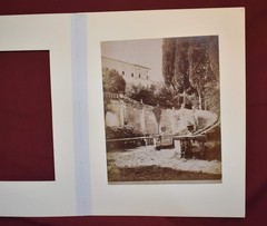 Vtg Italian Villa Photograph: 8964 Dettaglio della scala, Villa d’Este – Tivoli