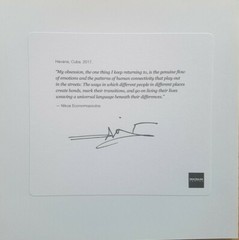 NIKOS ECONOMOPOULOS – SIGNED PHOTO – MAGNUM SQUARE PRINT