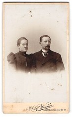 Photography Adolf Winkler, Görlitz, Berliner Str. 12, portrait of a couple
