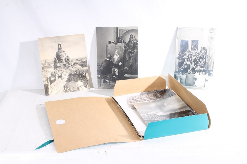 Photo Album Old Dresden Debris B/W Collection 50s 60s 40x30cm