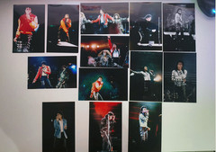 Michael Jackson RARE Bad Tour Rotterdam 1988 RARE 13x Photo Set