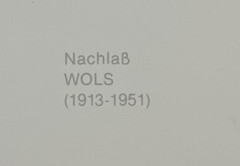 WOLS, Meat, Paris 1939, Photograph from Estate, Pen Art, 1998
