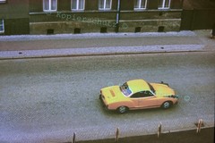Photo print approx 13x18cm VW Karmann Ghia 1600 T14 GDR Bernau approx 1986 #VL_227r