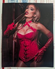 Scarlett Bordeaux 8×10 Art Photo Print WWE Wrestling AEW Halloween Onlyfans