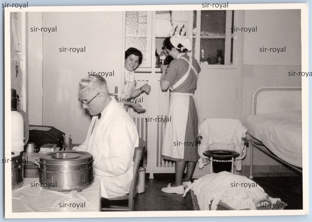 Hospital Nurse Doctor Toilet Chair Medicine – Photo 10x7cm