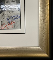 Jim and Henny Backus Gilligan’s Island Mr. Magoo SIGNED Vintage Celebrity Art
