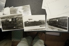 Photo Bundle Lot GDR Steam Locomotive Berlin View Sign Train Station Image 03 Advertising
