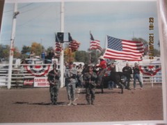 Lot of 8 Modern colored Rodeo Pictures , 8 X 10, at Clayton, NM (2003-2011)