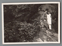 4 photos Schreyer Blankenburg Schauenburgfelsen Friedrichsroda 1920s (F2029)