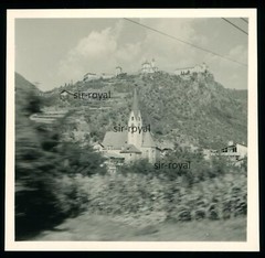 Chiusa in South Tyrol – lot with pilgrimage church and monastery Säben – photo 6x6cm