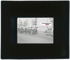 Yokohama Japan Glass Photo Plate Black White Positive 8,5×10 cm