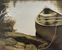 Pinnacle Frames Art Photography – 2009 – Beached Canoe – 11”x14” Matted – New