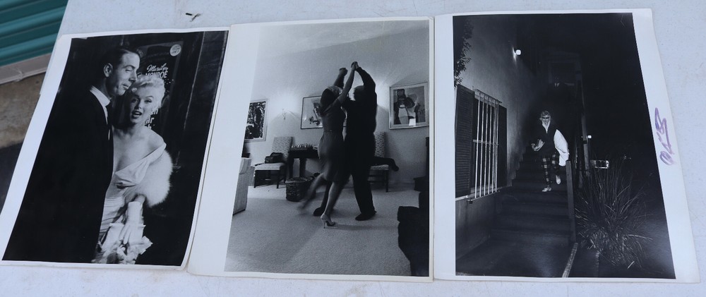 3 RARE Vintage Marilyn Monroe John Bryson Photographs Photos Signed 14×11″