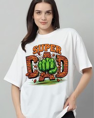 Super Dad Graphic Shirt Bundle PNG: Superhero Fist Designs for Father’s Day