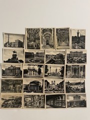 Vintage Photos – Rome & Other Locations – Landmarks incl. Sistine Chapel & Caste
