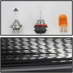 – for 2015-2022 Chevy Colorado Black LED Tube DRL Dual Projector Headlights Head