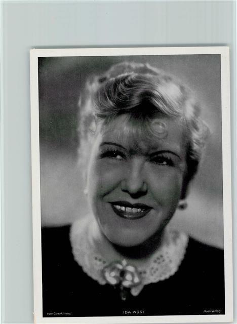 40137799 – Ida Wuest Photo 13×18 cm Movie Actor