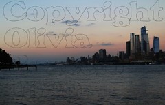 New York City skyline print
