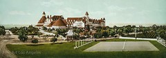 W.H. Jackson photo, Hotel Del Coronado, Ca. 11×17″ chromograph, 1900