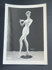 Rare Vintage Original Photo Siegel Stockman Mannequin Female Fetish Curiosa
